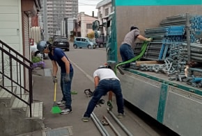 解体依頼・施工完了
