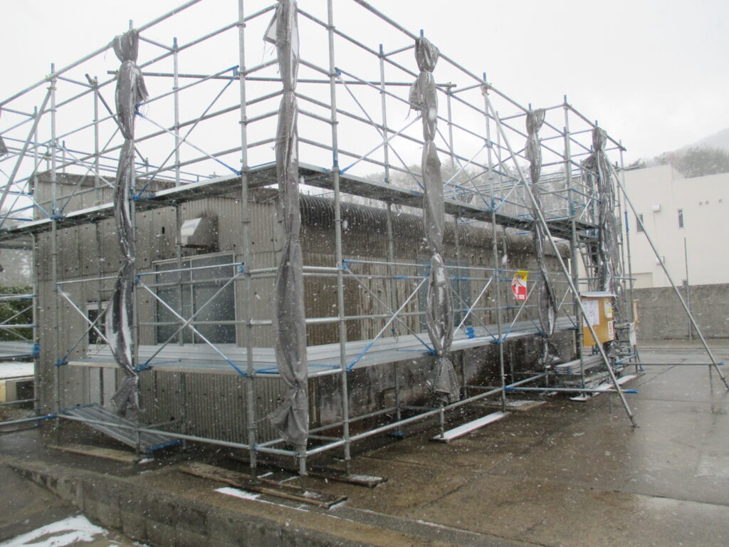建屋改修工事