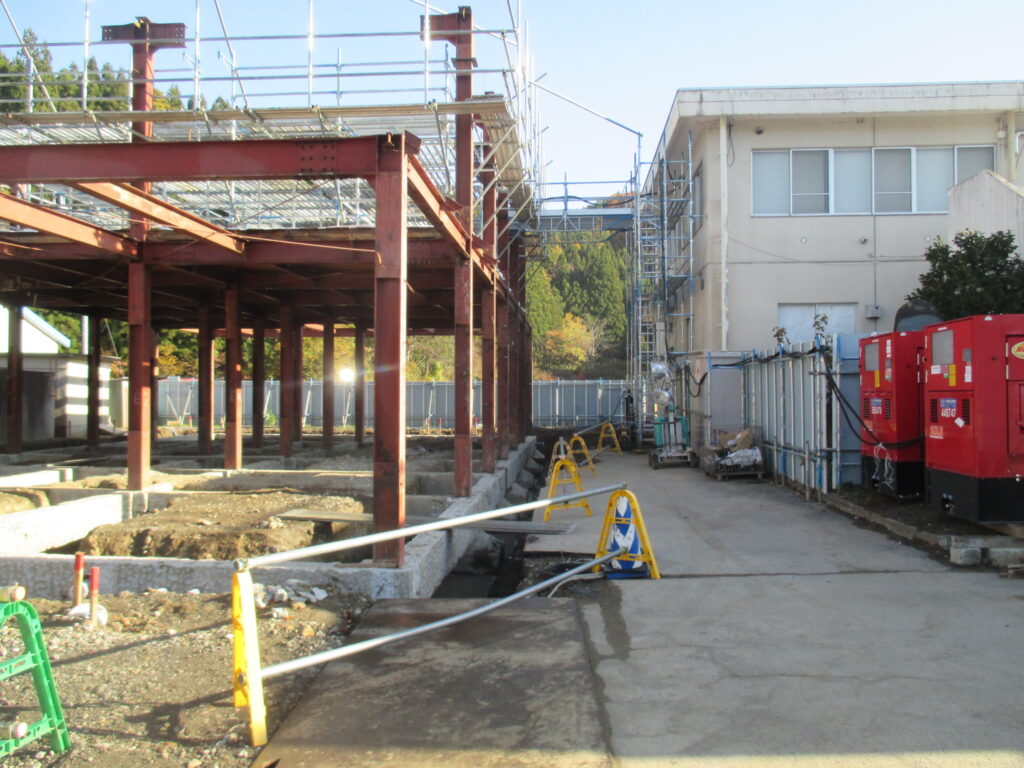 公民館耐震補強工事