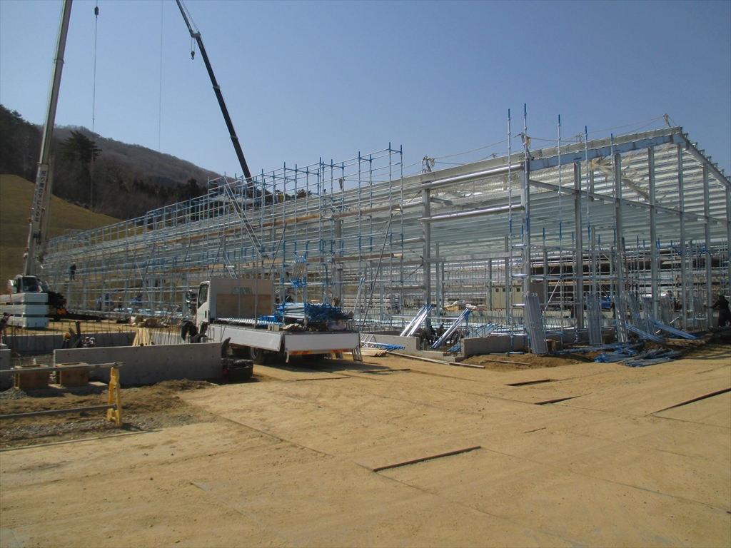 養鶏場新築工事