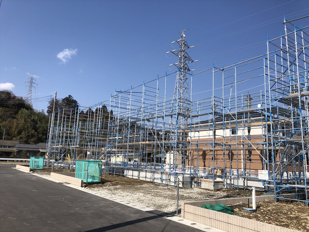 分譲地 建売住宅工事
